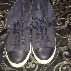 Navy Blue Levi Shoes